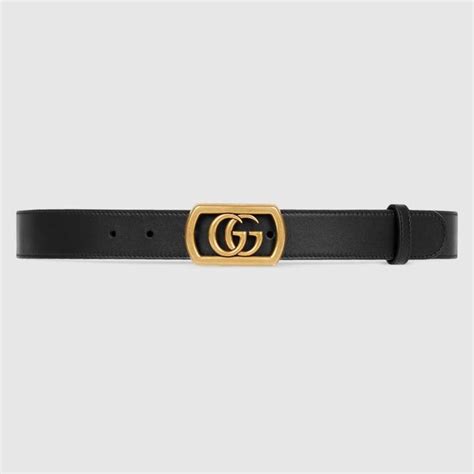 cinta gucci nera e oro|cinture Gucci donna firmate.